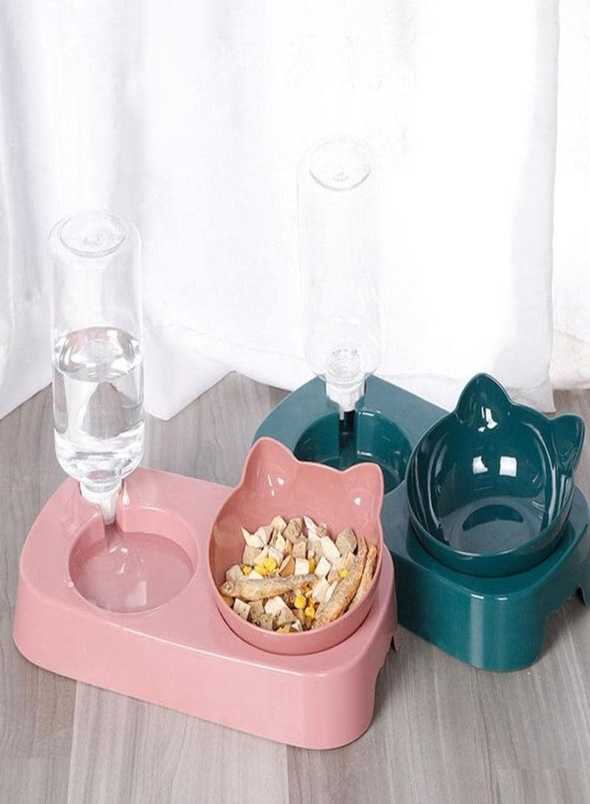 KittuPet 2-in-1 Pet Feeding Solution - Food & Water Feeder Bowl with Non-Slip Design - Image 3